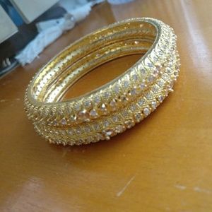 Indian gold plated bangles